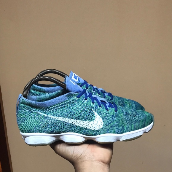 Nike Zoom Flyknit Agility “Blue Green” - Picture 1 of 16